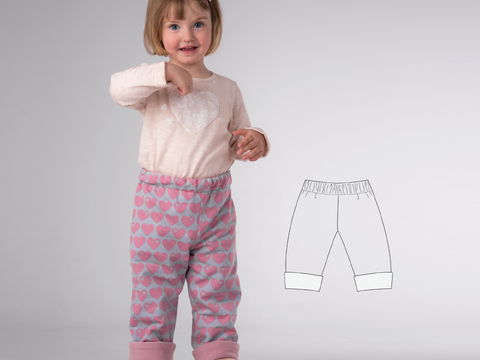 Kinder Hose FIOCCO – gefütterte Hose 74/80–134/140