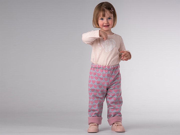 Comfy Reversible Kids Pants Sewing Pattern FIOCCO
