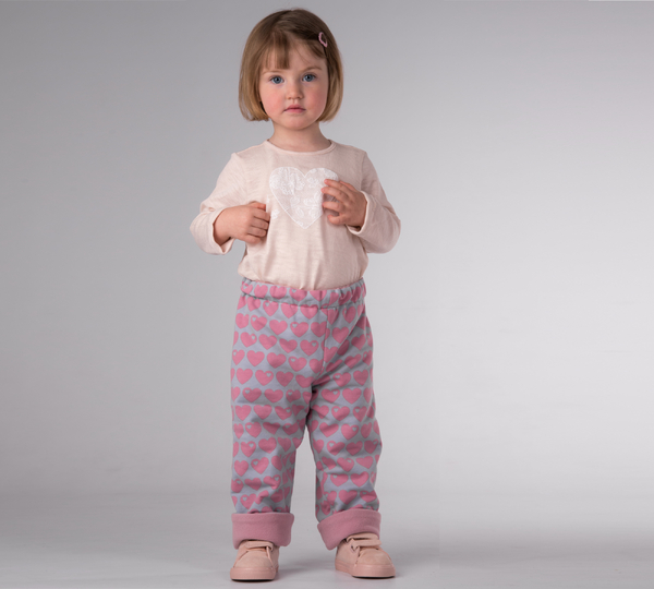 Kinder Hose FIOCCO – gefütterte Hose 74/80–134/140