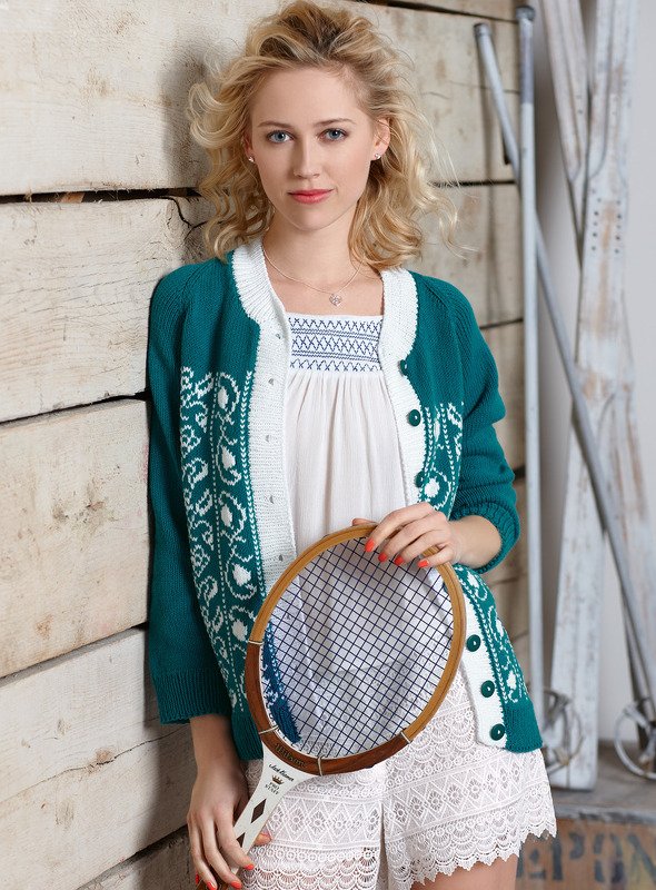 Strickanleitung Jacke Rikke