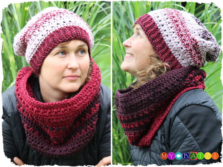 Häkelanleitung Beanie und Loop // alle Größen