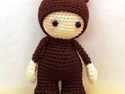 Häkelanleitung Teddy Bär Puppe