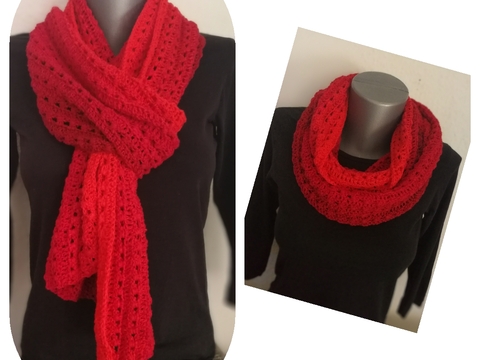 Häkelanleitung Schal/Loop