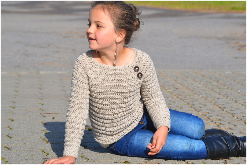 - CARA - Basicpullover alle Größen, ab 74 - Damen Plussize, Lieblingspullover zum WOLLfühlen, leicht anzupassen, unisex