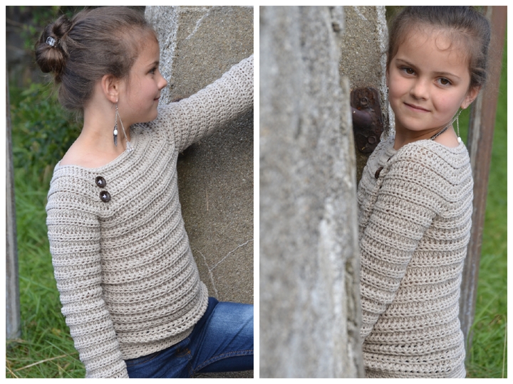 - CARA - Basicpullover alle Größen, ab 74 - Damen Plussize, Lieblingspullover zum WOLLfühlen, leicht anzupassen, unisex