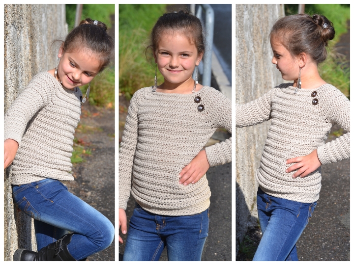 - CARA - Basicpullover alle Größen, ab 74 - Damen Plussize, Raglan