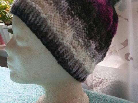 Mütze für Zopfträger in Größe M