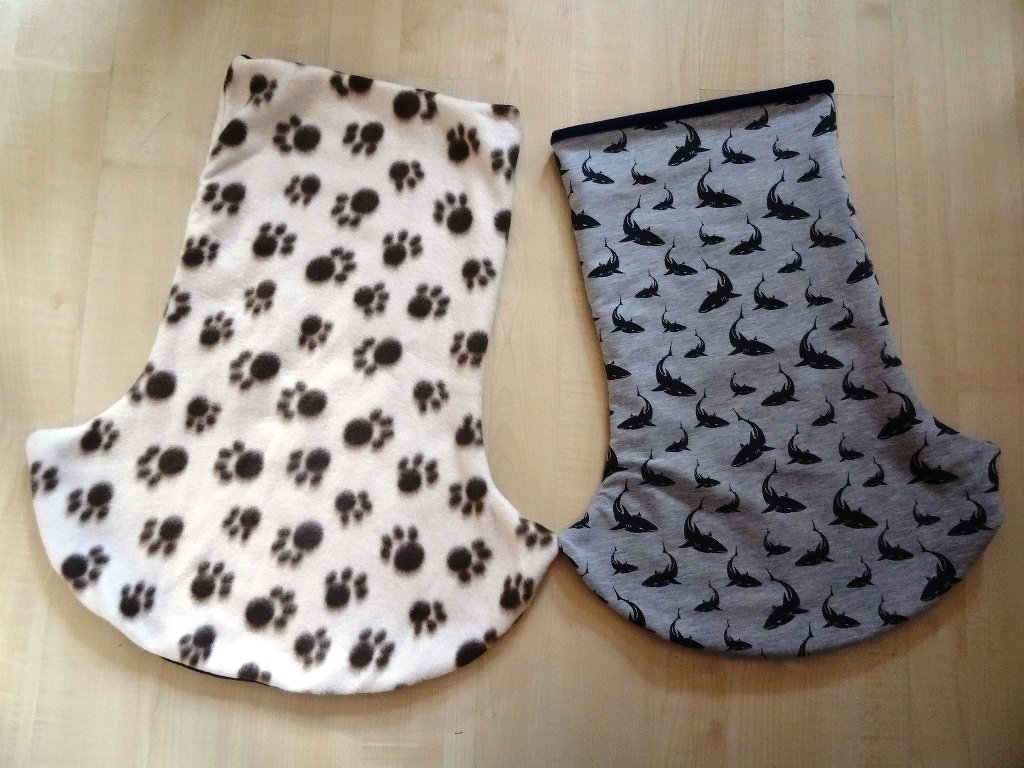 XXL Schlupfschal nähen Anleitung Halssocke Schal