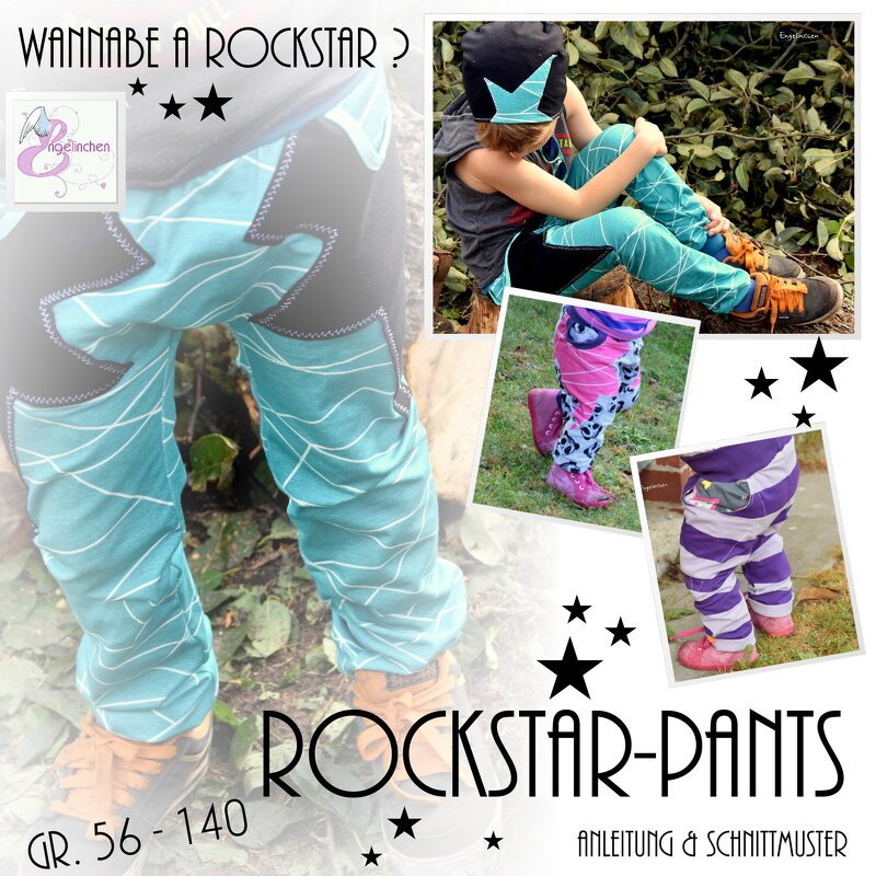 Hose Rockstar pants Gr. 56 - 140