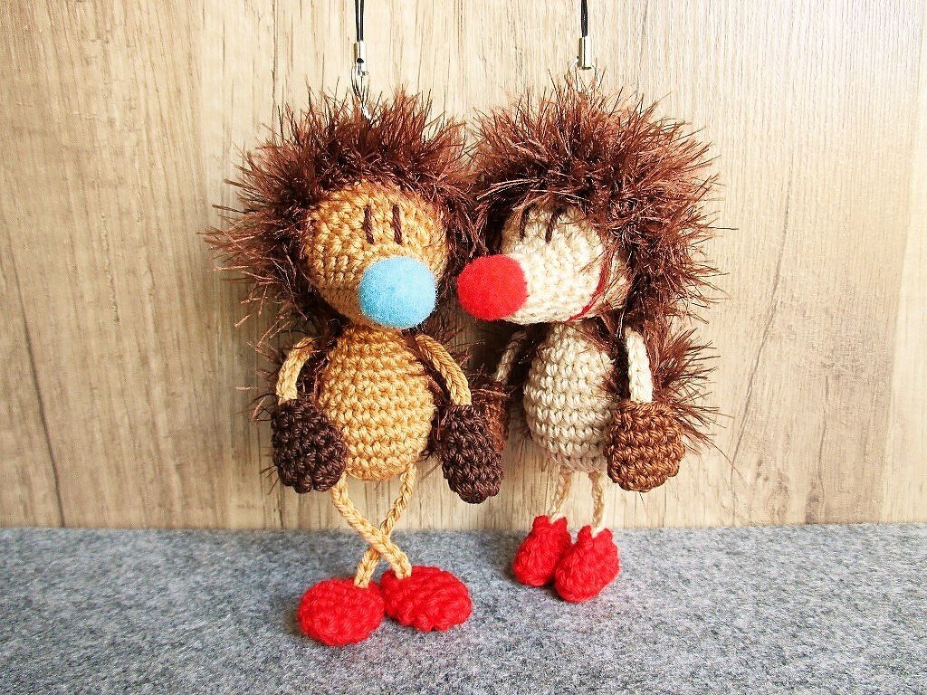 Taschenbaumler Schlüsselanhänger Igel - Häkelanleitung - Bild 2