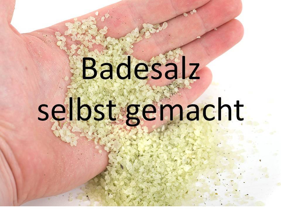 Badesalz - schnell und einfach selbst gemacht