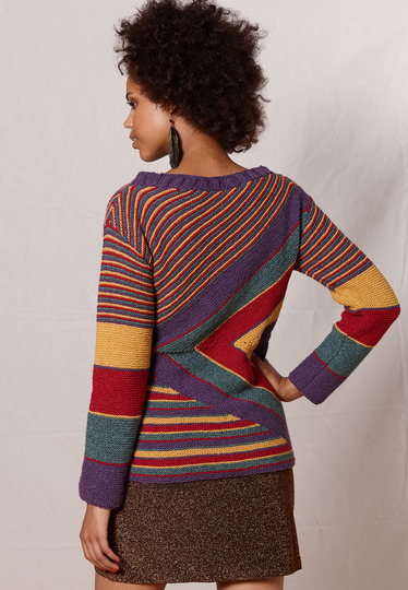 Strickanleitung Pullover Mahelia