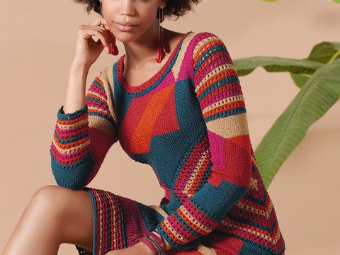 Strickanleitung Kleid Paloma