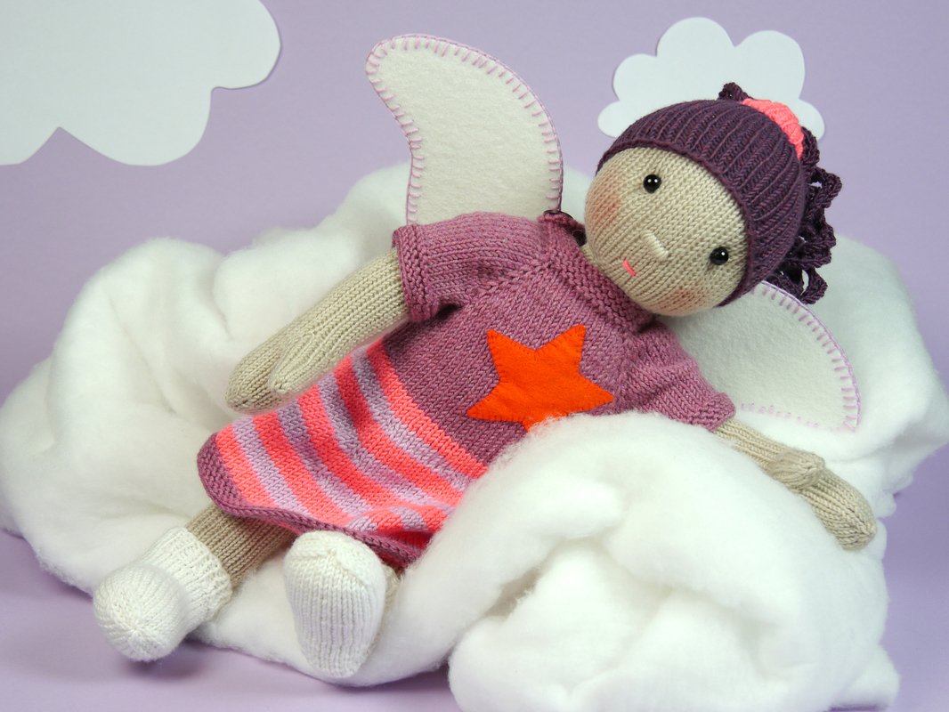 Mathilda Angel Doll, knitting pattern