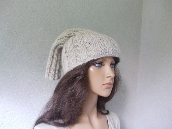 Strickanleitung für "Zwiebelmütze" in 3 Varianten, unisex, Frauen und Männer, viel Tragevarianten (siehe Galerie-Bilder)