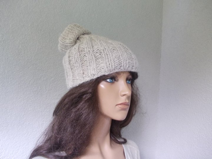 Strickanleitung für "Zwiebelmütze" in 3 Varianten, unisex, Frauen und Männer, viel Tragevarianten (siehe Galerie-Bilder)