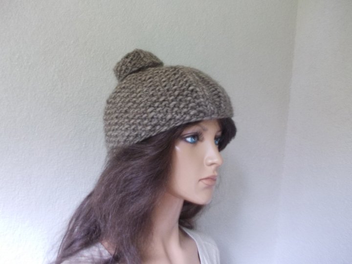 Strickanleitung für "Zwiebelmütze" in 3 Varianten, unisex, Frauen und Männer, viel Tragevarianten (siehe Galerie-Bilder)