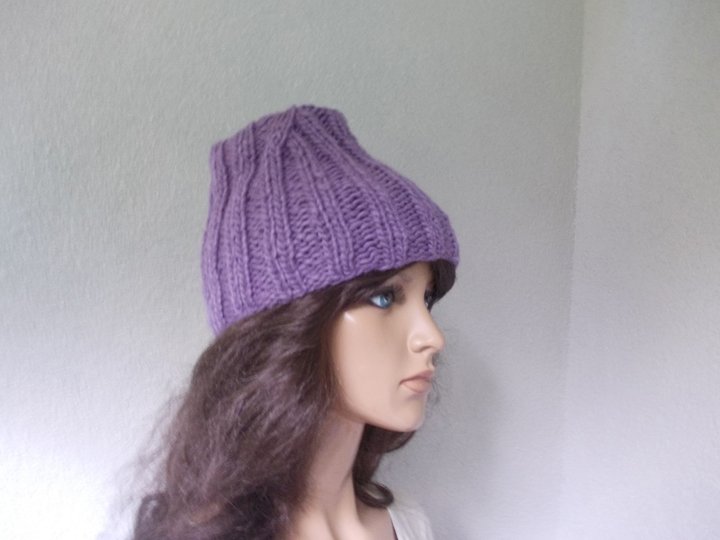 Strickanleitung für "Zwiebelmütze" in 3 Varianten, unisex, Frauen und Männer, viel Tragevarianten (siehe Galerie-Bilder)