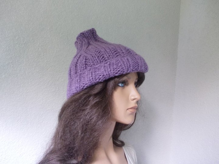 Strickanleitung für "Zwiebelmütze" in 3 Varianten, unisex, Frauen und Männer, viel Tragevarianten (siehe Galerie-Bilder)