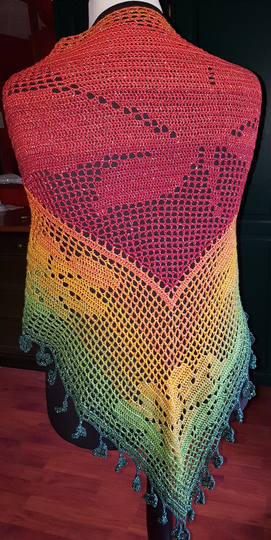 Herbst Motivtuch Häkelanleitung