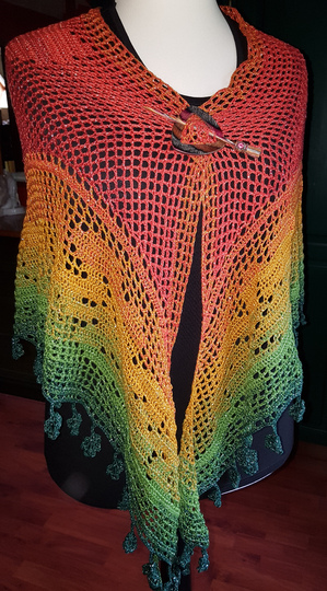 Herbst Motivtuch Häkelanleitung