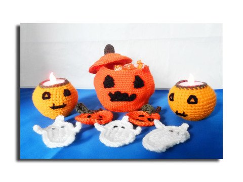 Häkelanleitung - Halloween Deko