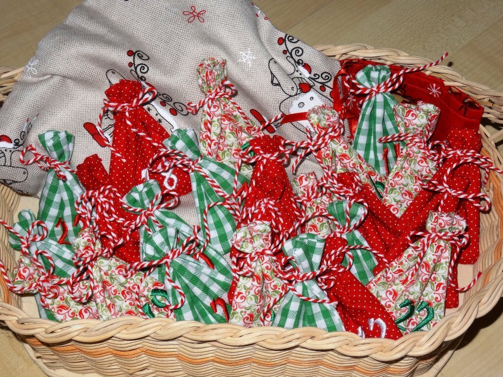 Adventskalender Beutelchen ITH Stickdatei Beutel - Bild 10