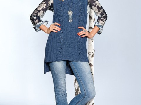 Strickanleitung Pullunder Janeva