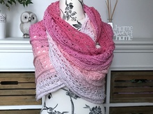 Häkelanleitung Loop, Schal, Stola "Isabella"