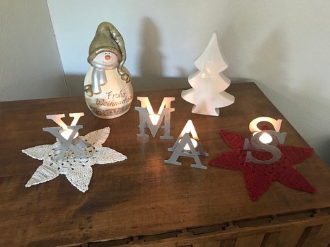 Häkeln / Deko-Deckchen / Stern