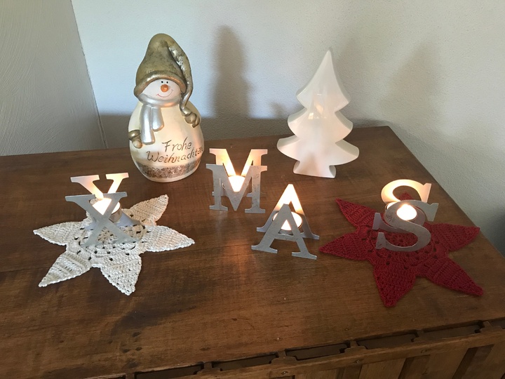 Häkeln / Deko-Deckchen / Stern