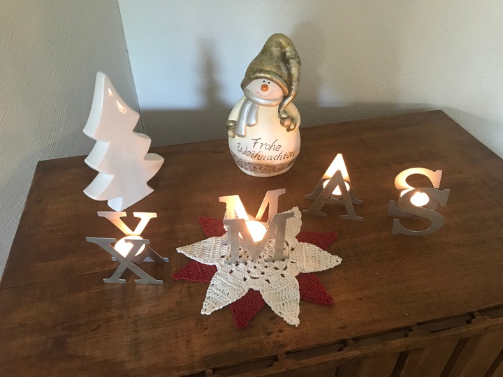 Häkeln / Deko-Deckchen / Stern