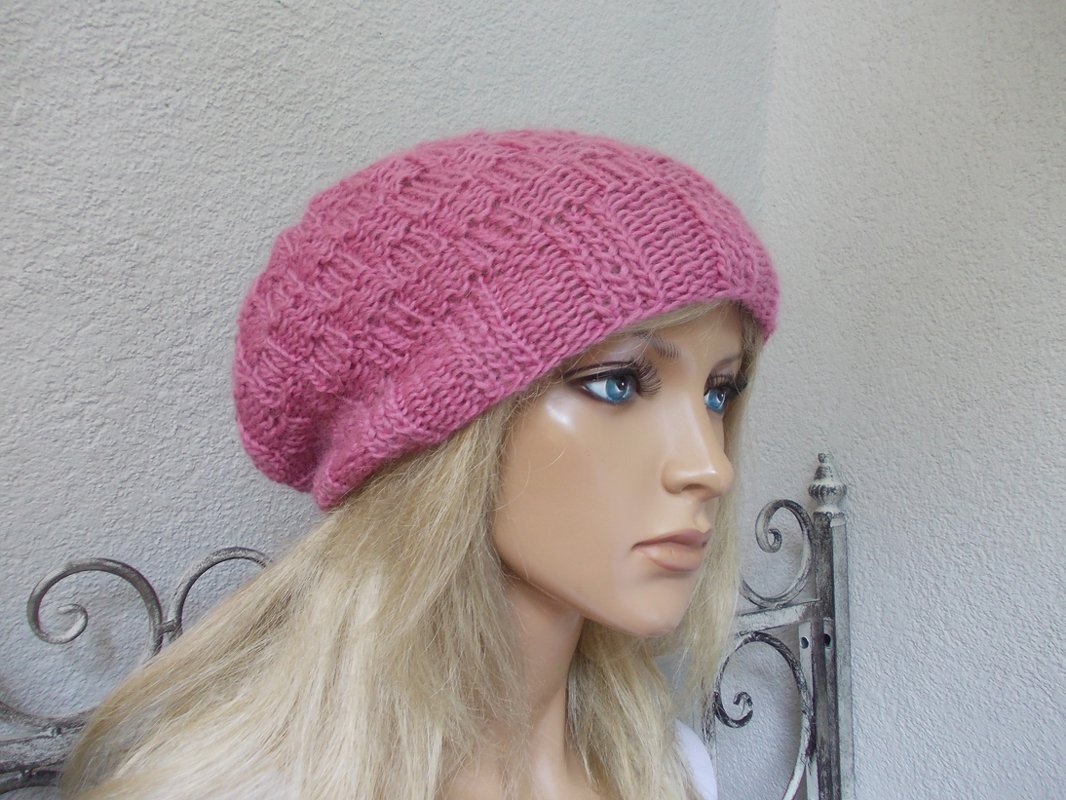knit pattern cap "change", lovely hat, quick and easy to knit - Image 2