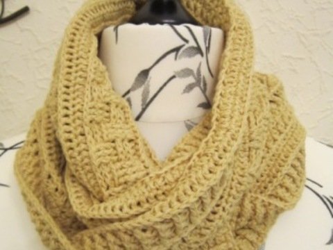 Häkelanleitung für Loop  # Rustikal #