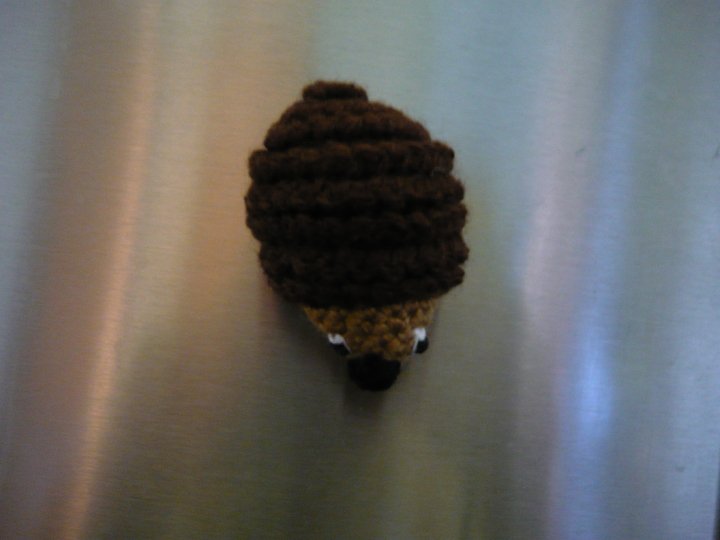 Häkelanleitung Igel Magnet