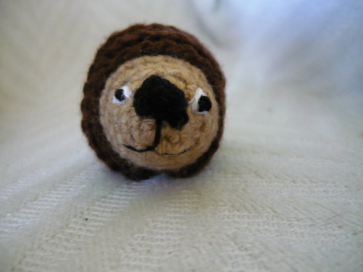 Häkelanleitung Igel Magnet