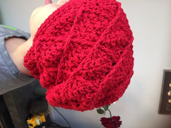 Die einfachste Mütze der Welt alle Größen  ohne Zunahmen und ohne zusammennähen - Bild 2