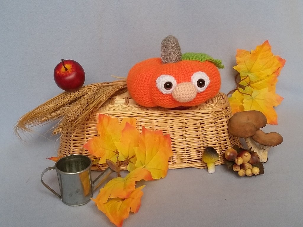 Crochet pattern Kuno the pumpkin