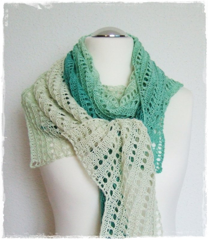 Pronto - asymmetric shawl for beginners - Image 3