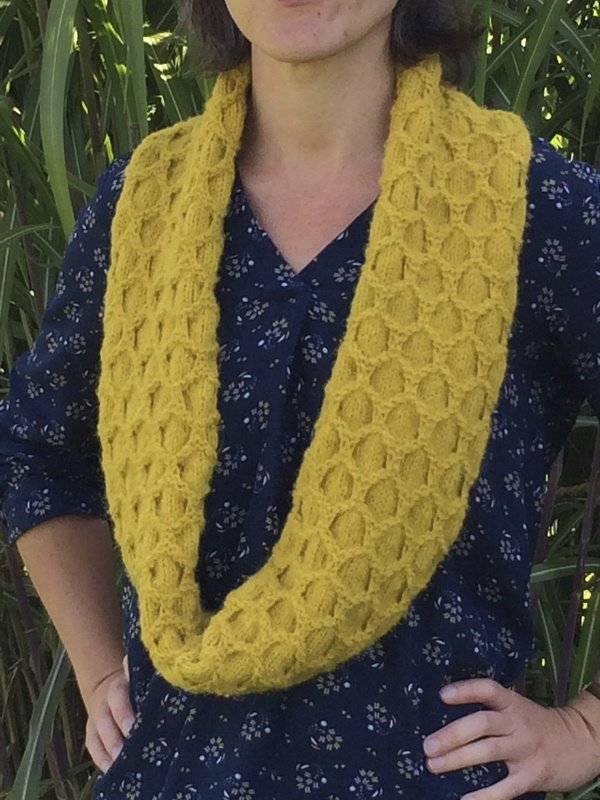 Strickanleitung Loop im Wabenmuster - Bild 3