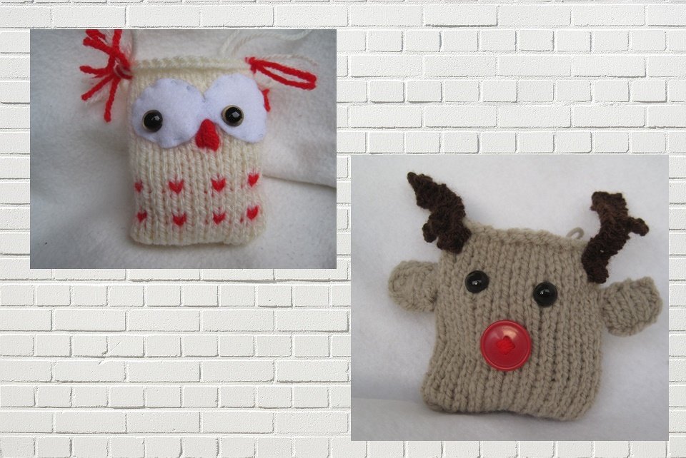 Strickanleitung Adventskalender 2 in 1- Tolles Set oder zwei verschiedene Adventskalender