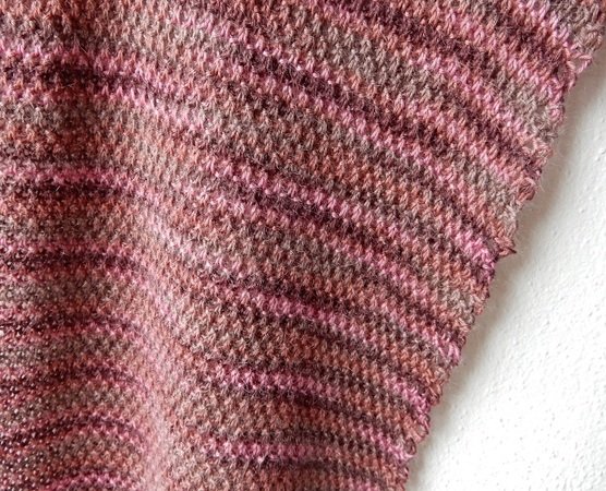 Strickmuster Stola "Land of Plums"