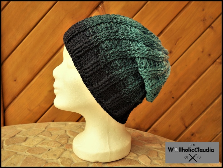 Crochet pattern Poncho 'Midnight Dream'