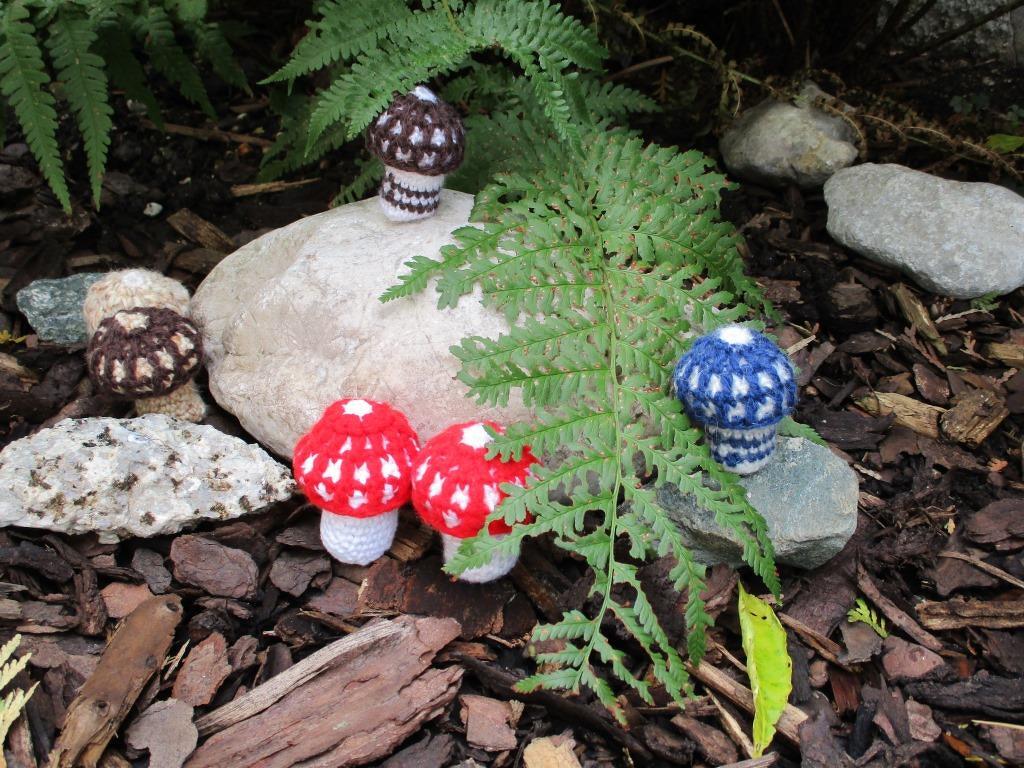 Häkelanleitung - Pilze / Schwammerl