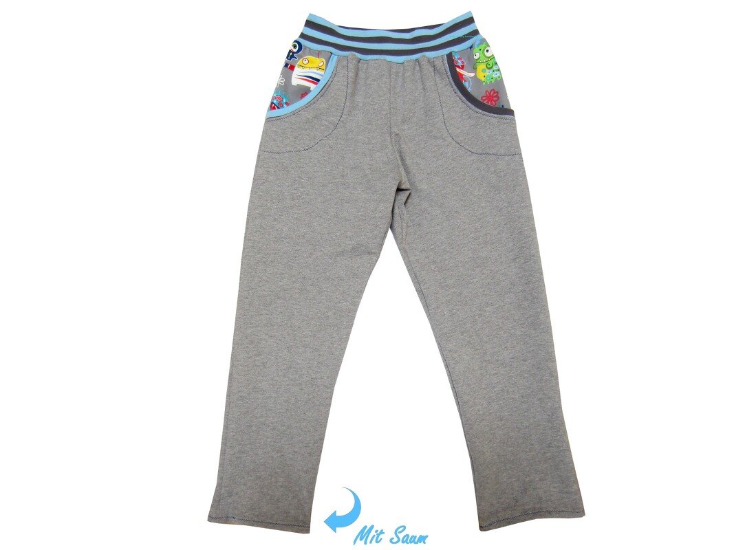 Lange Kinderhose Größe 74-152, Schnittmuster & Nähanleitung - Bild 6