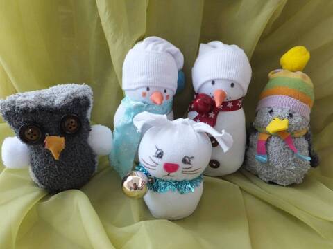 Sockentiere SET zum Basteln