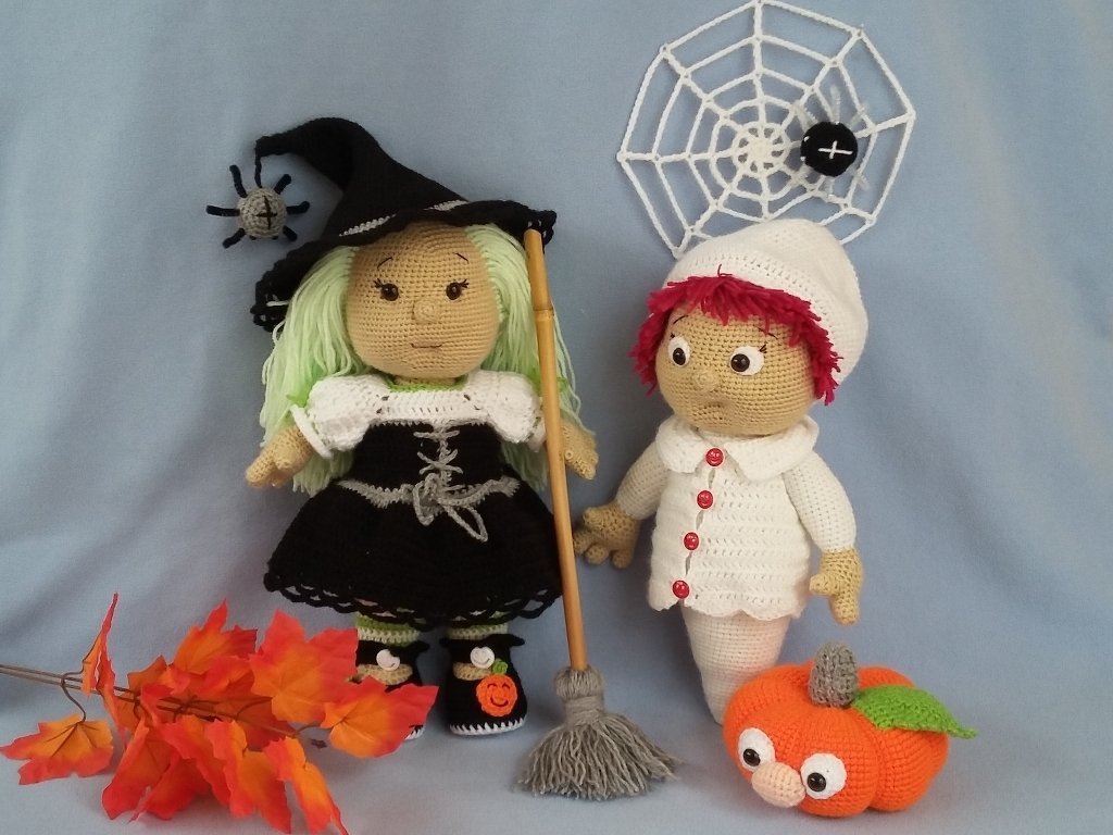Hermine the little witch, crochet pattern - Image 2