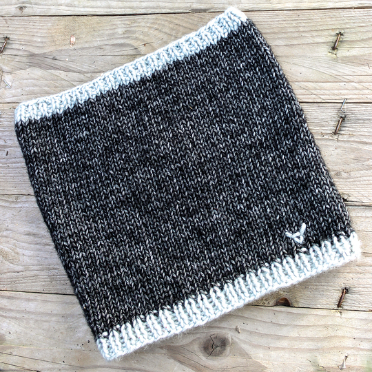 Loop/Schlauchschal für Kinder Wolf - Strickanleitung, einfach und schnell, Größe Kind 4-6 Jahre