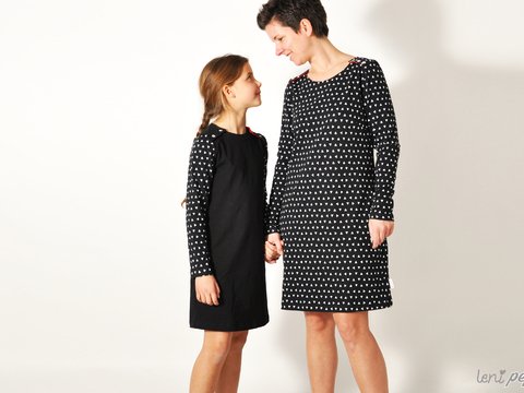 eBOOK SET # 99+100 "BASIC.shirt und -kleid" Mutter-/Kind-Kombi