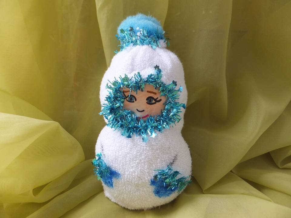 Eskimo aus der Socke